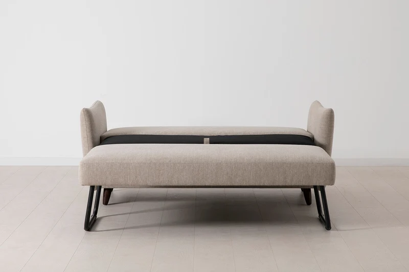 2,5-Sitzer-Schlafsofa Model 08, Steingrau