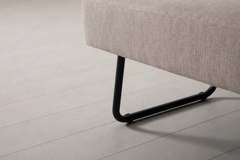 2,5-Sitzer-Schlafsofa Model 08, Steingrau
