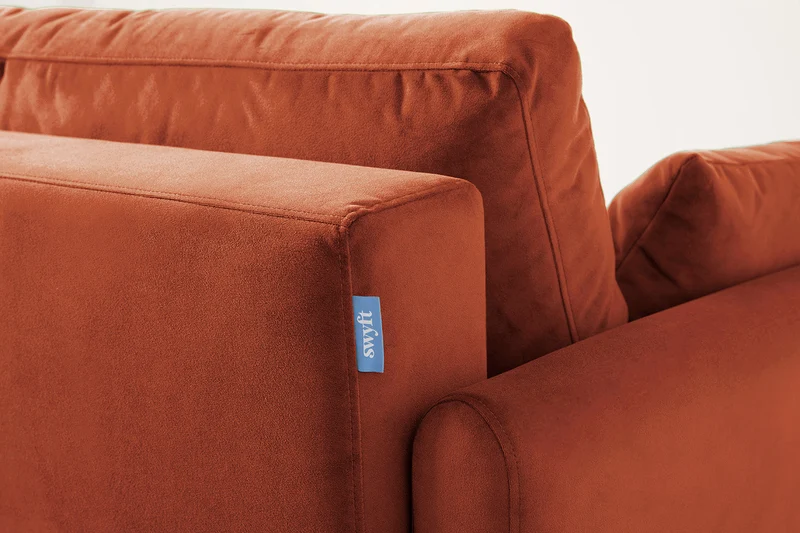 Model 10 Schlafsofa, Ziegelrot