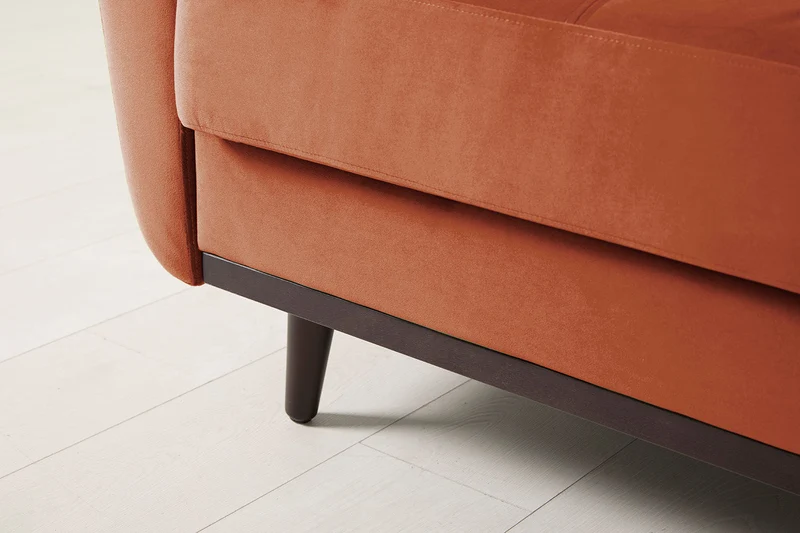 Model 10 Schlafsofa, Ziegelrot