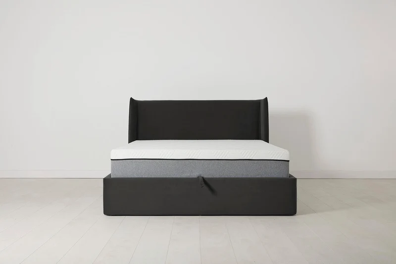 Bett 03 140cm x 200cm, Dunkelgrau