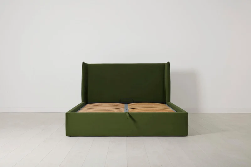 Bett 03 140cm x 200cm, Laubgrün