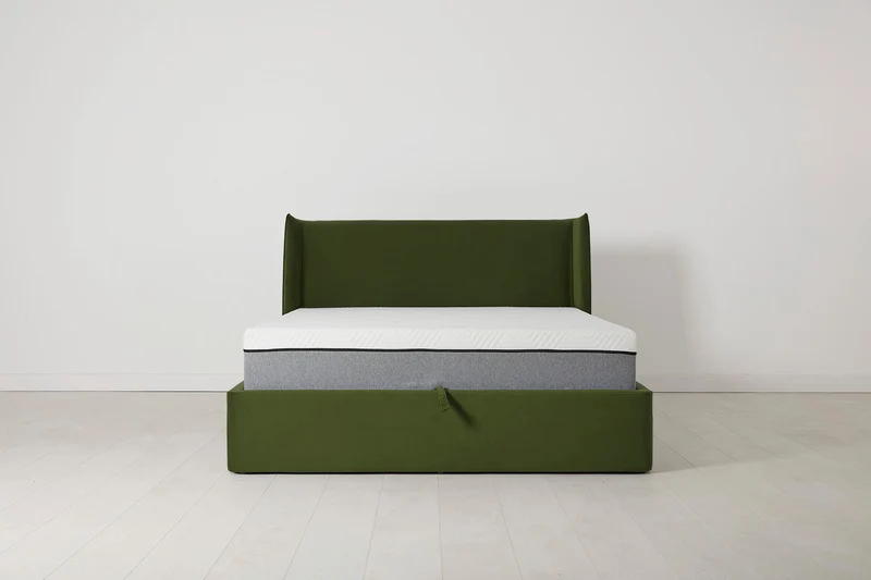 Bett 03 140cm x 200cm, Laubgrün