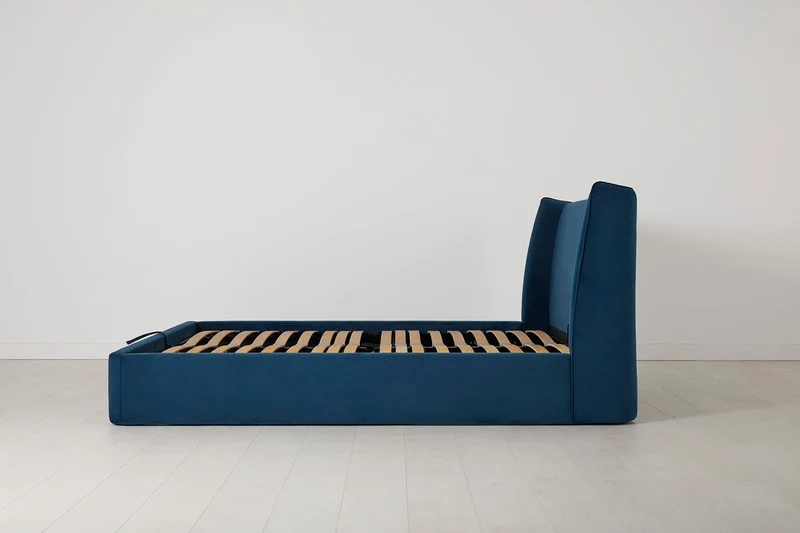 Bett 03 160cm x 200cm, Blaugrün