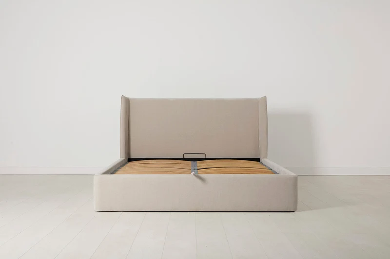 Bett 03 160cm x 200cm, Kreideweiß