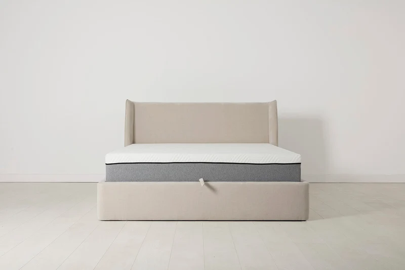 Bett 03 160cm x 200cm, Kreideweiß