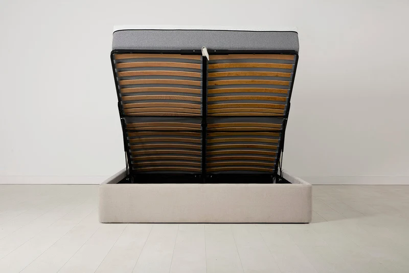 Bett 03 160cm x 200cm, Kreideweiß