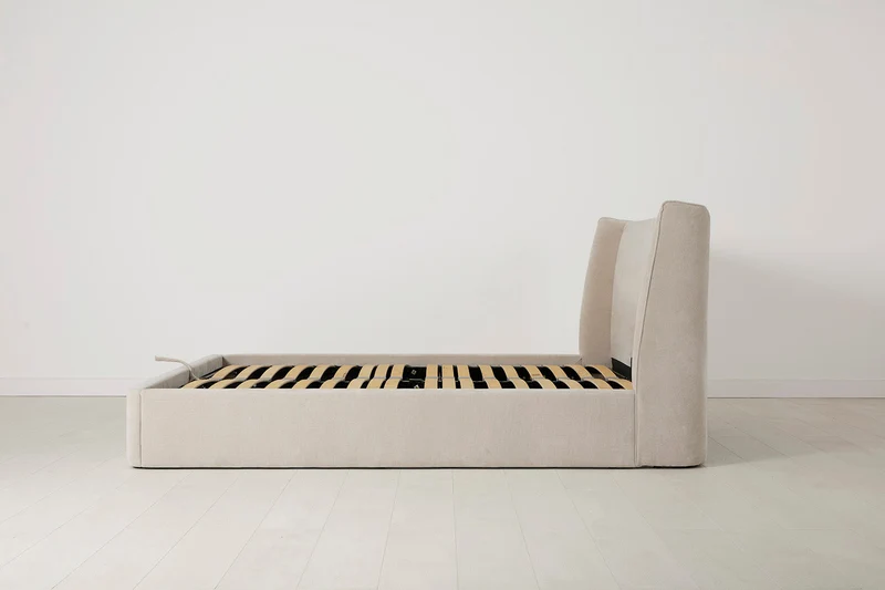 Bett 03 160cm x 200cm, Kreideweiß