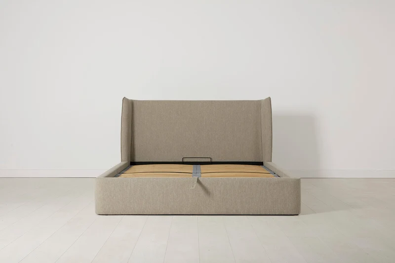 Bett 03 160cm x 200cm, Steingrau