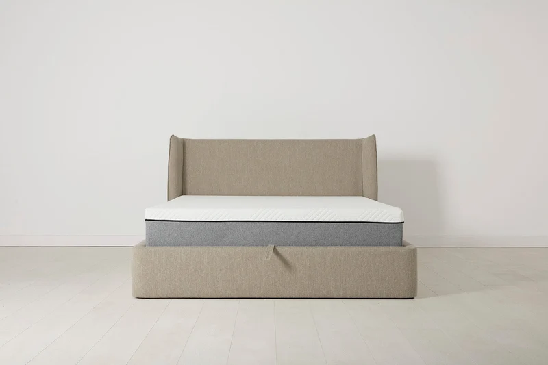 Bett 03 160cm x 200cm, Steingrau
