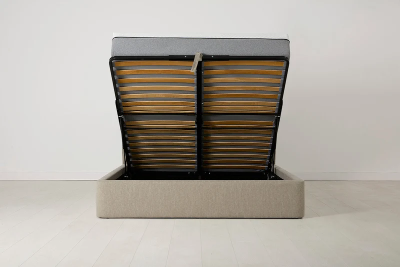 Bett 03 160cm x 200cm, Steingrau