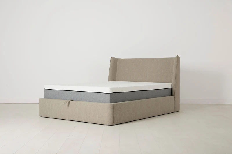 Bett 03 160cm x 200cm, Steingrau