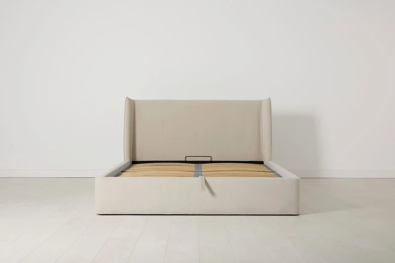 Bett 03 160cm x 200cm, Knochenweiß