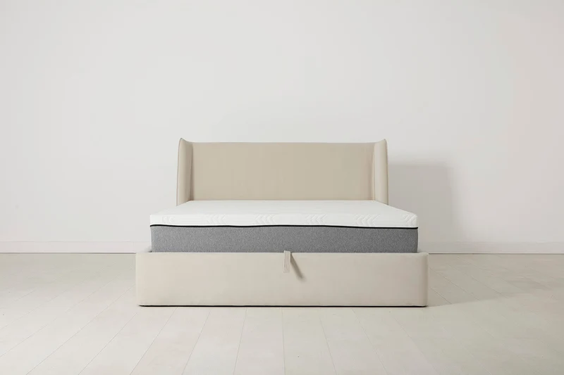 Bett 03 160cm x 200cm, Knochenweiß