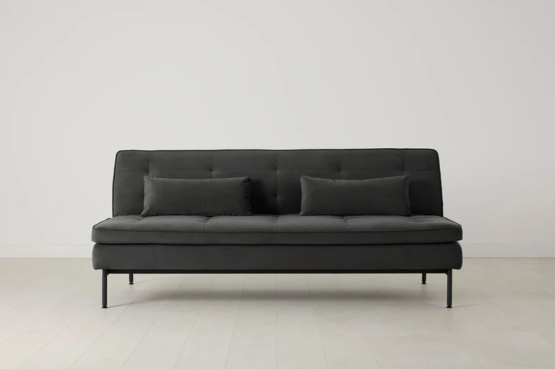 Model 11 Dreisitzer-Schlafsofa, Dunkelgrau