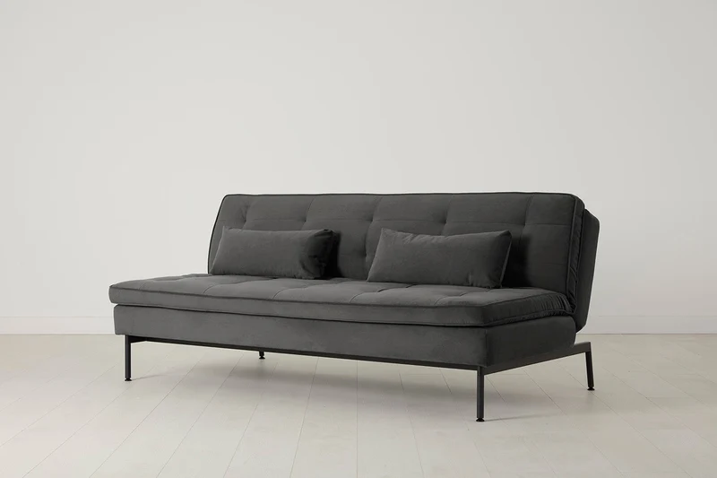 Model 11 Dreisitzer-Schlafsofa, Dunkelgrau