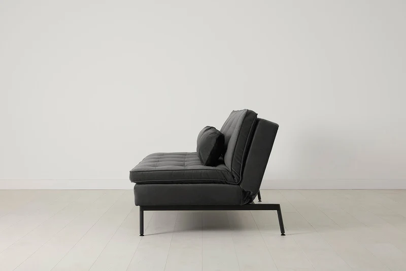 Model 11 Dreisitzer-Schlafsofa, Dunkelgrau