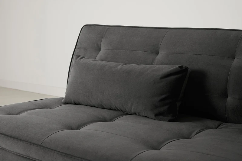 Model 11 Dreisitzer-Schlafsofa, Dunkelgrau