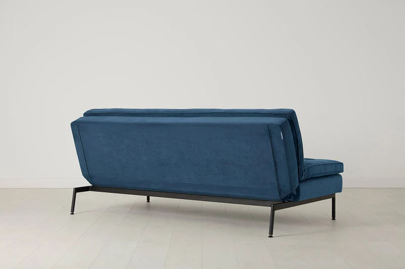 Model 11 Dreisitzer-Schlafsofa, Blaugrün