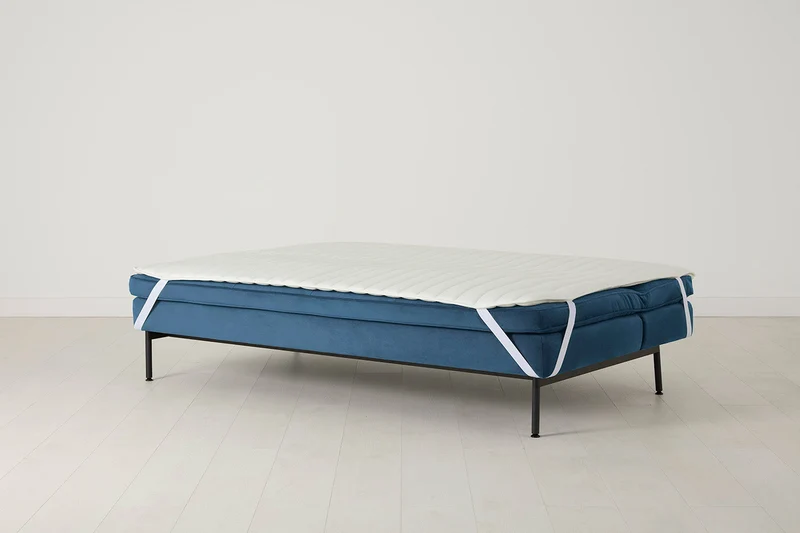 Model 11 Dreisitzer-Schlafsofa, Blaugrün