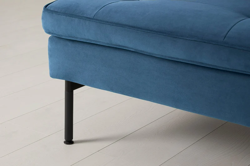 Model 11 Dreisitzer-Schlafsofa, Blaugrün