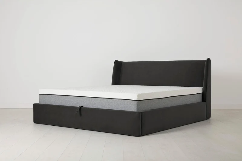 Bett 03 160cm x 200cm, Dunkelgrau
