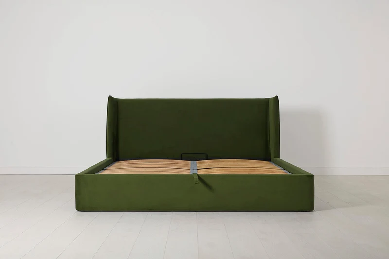 Bett 03 160cm x 200cm, Laubgrün