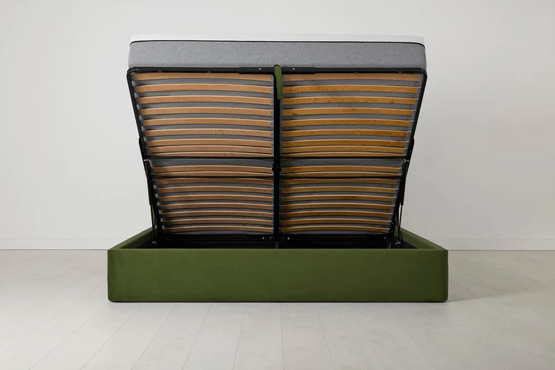 Bett 03 160cm x 200cm, Laubgrün