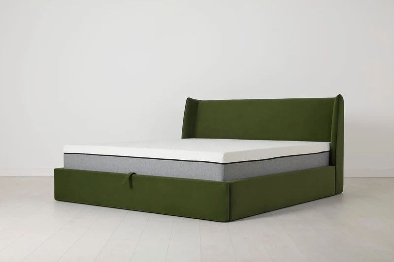 Bett 03 160cm x 200cm, Laubgrün