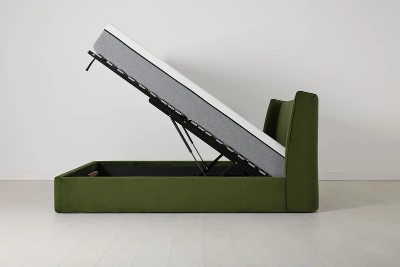 Bett 03 160cm x 200cm, Laubgrün