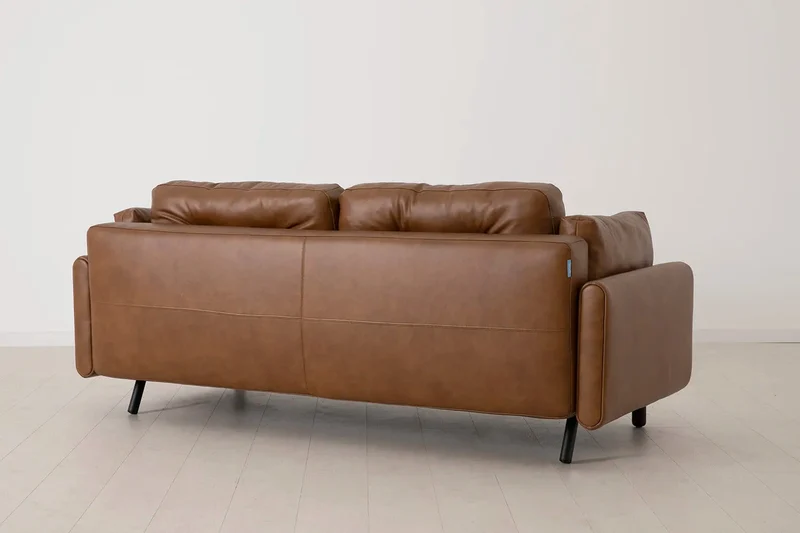 Model 04 Dreisitzer-Schlafsofa, Ahornbraun
