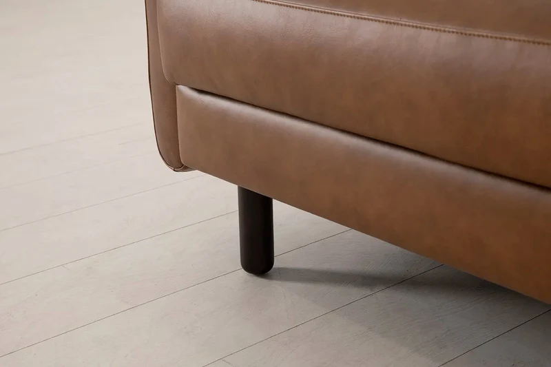 Model 04 Dreisitzer-Schlafsofa, Ahornbraun