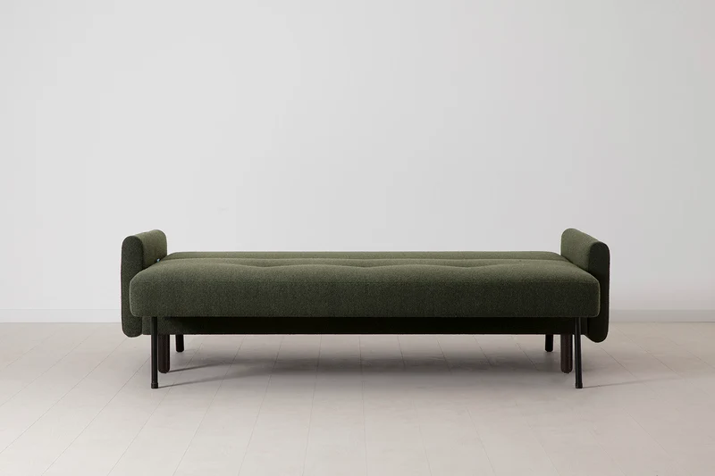 Model 04 Dreisitzer-Schlafsofa, Farngrün