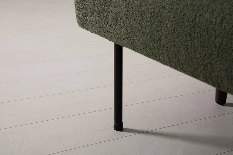 Model 04 Dreisitzer-Schlafsofa, Farngrün