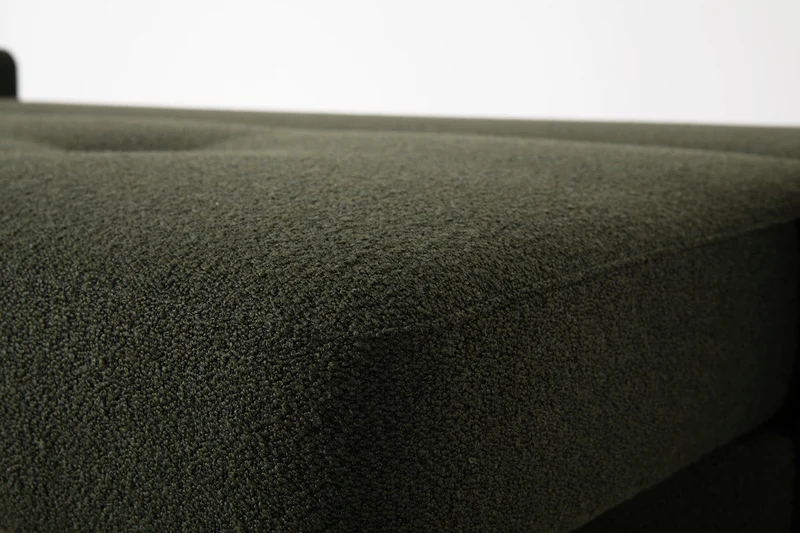 Model 04 Dreisitzer-Schlafsofa, Farngrün