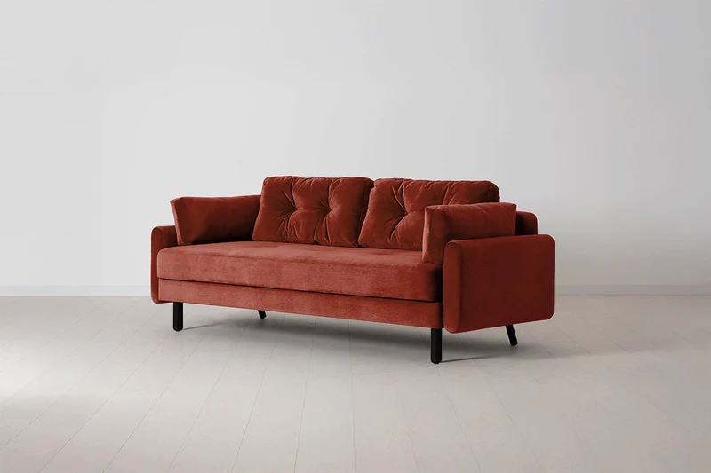 Model 04 Dreisitzer-Schlafsofa, Harissarot