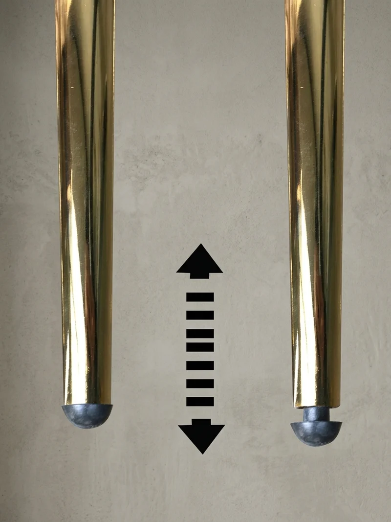 Esszimmerstuhl Samtbezug mit Metallgestell Schalenform Skandinavisch gepolstert
