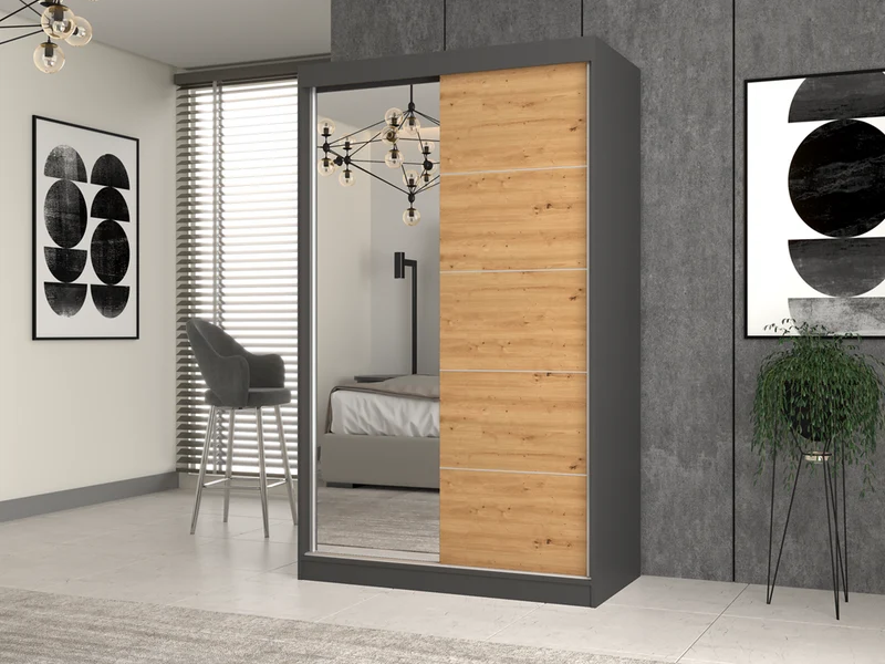 IGA 120 GARDEROBE SPIEGEL SET/SPROSSEN