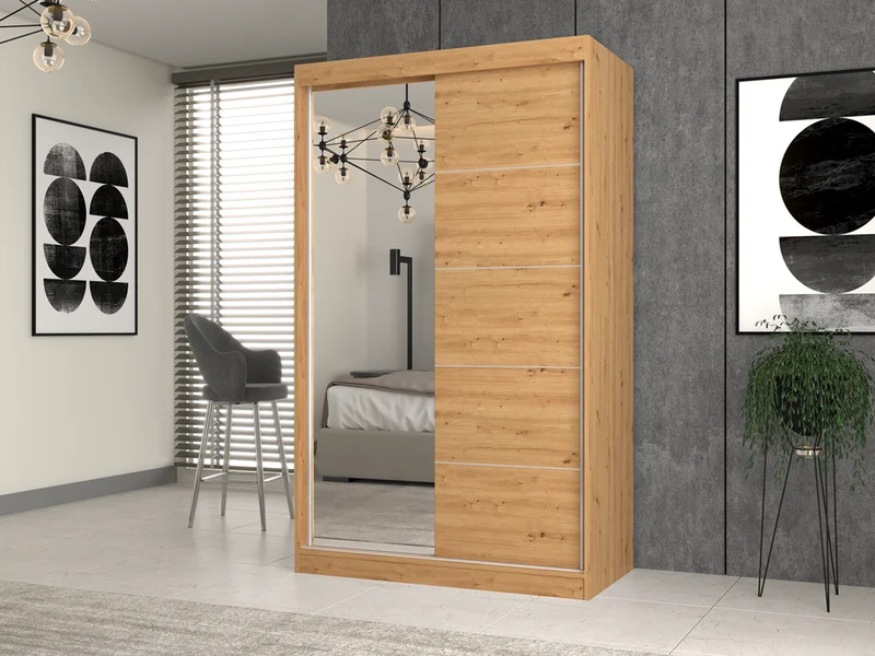 IGA 120 GARDEROBE SPIEGEL SET/SPROSSEN