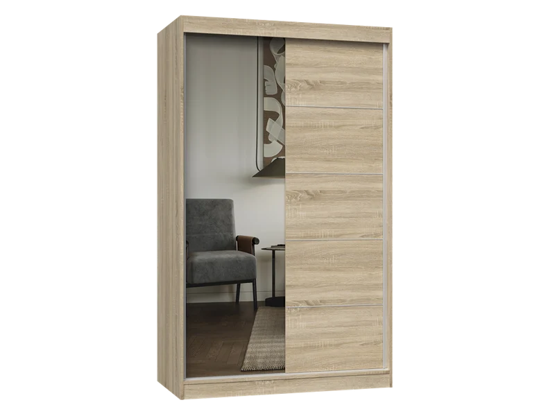 IGA 120 GARDEROBE SPIEGEL SET/SPROSSEN