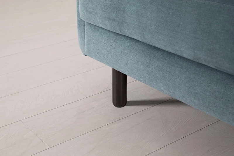 Model 04 Dreisitzer-Schlafsofa, Wasserblau