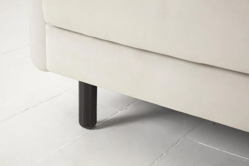 Model 04 Dreisitzer-Schlafsofa, Knochenweiß