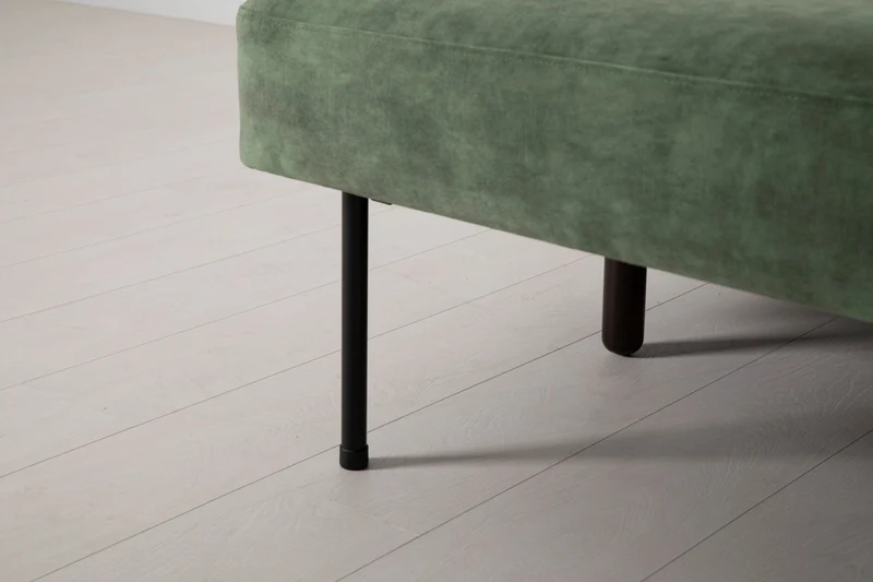 Model 04 Dreisitzer-Schlafsofa, Tannengrün