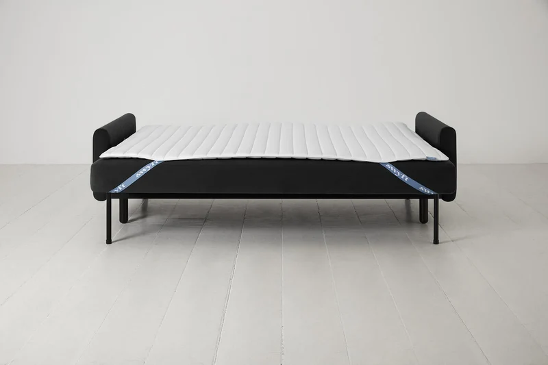 Model 04 Dreisitzer-Schlafsofa, Dunkelgrau