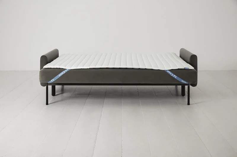 Model 04 Dreisitzer-Schlafsofa, Elefantengrau