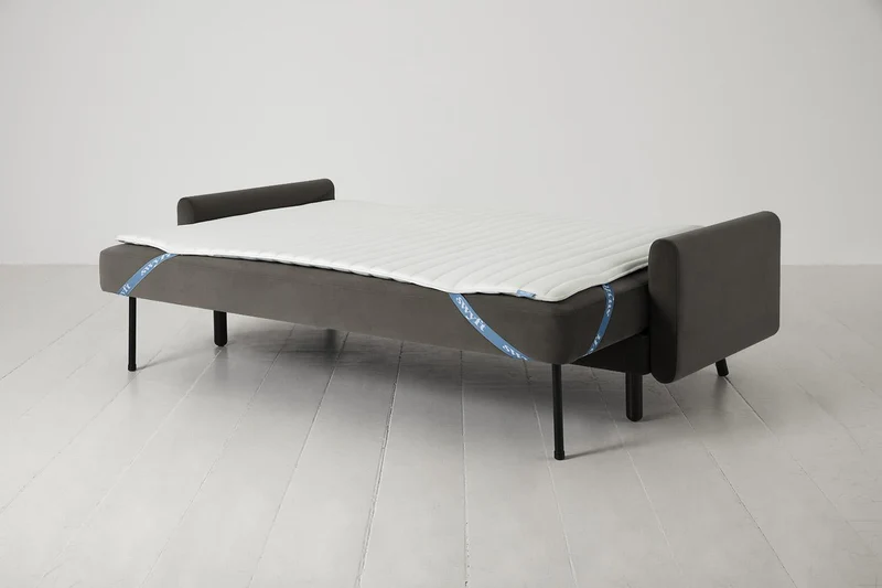 Model 04 Dreisitzer-Schlafsofa, Elefantengrau