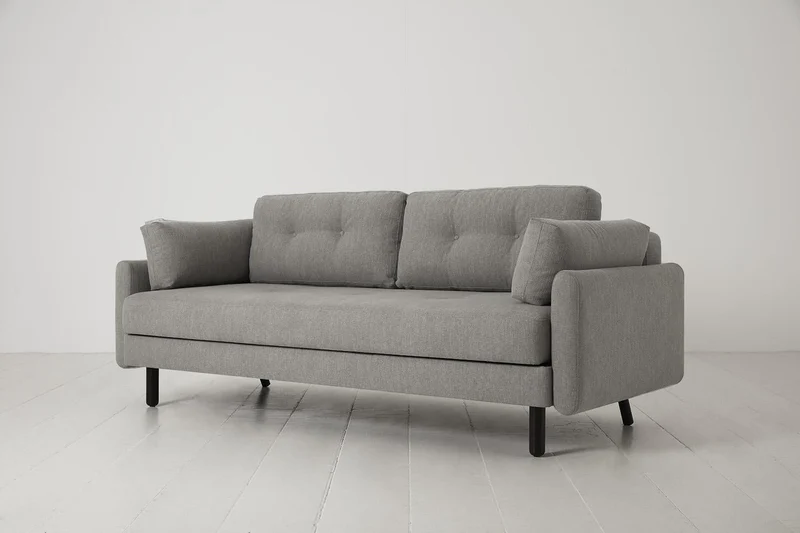 Model 04 Dreisitzer-Schlafsofa, Schattengrau