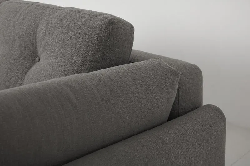 Model 04 Dreisitzer-Schlafsofa, Schattengrau