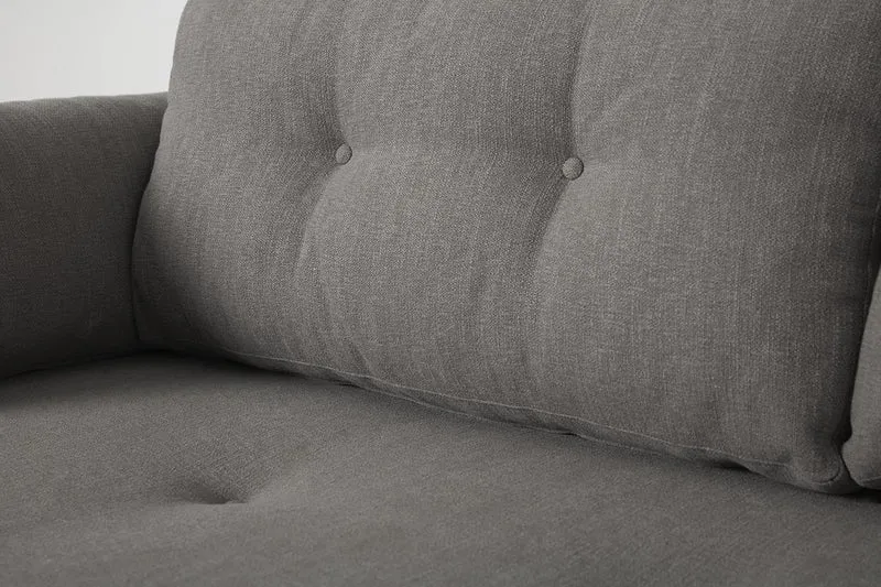 Model 04 Dreisitzer-Schlafsofa, Schattengrau