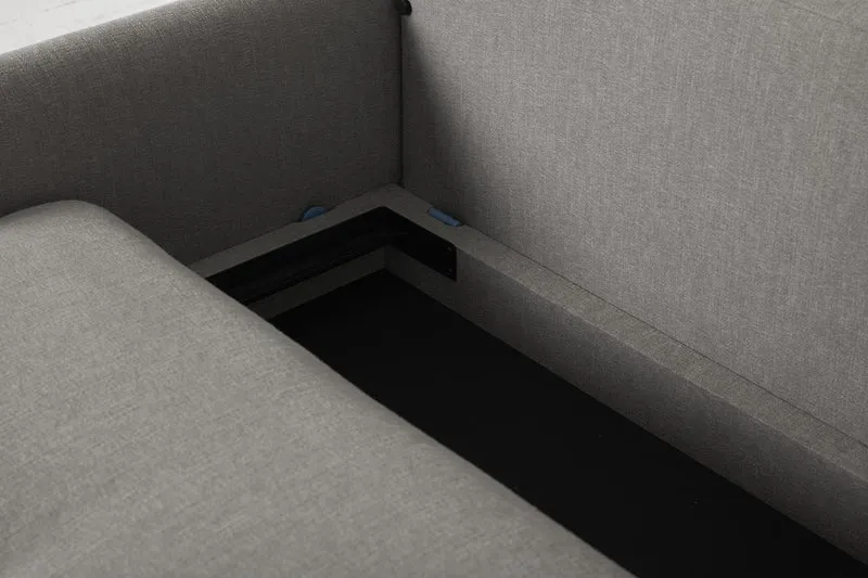 Model 04 Dreisitzer-Schlafsofa, Schattengrau